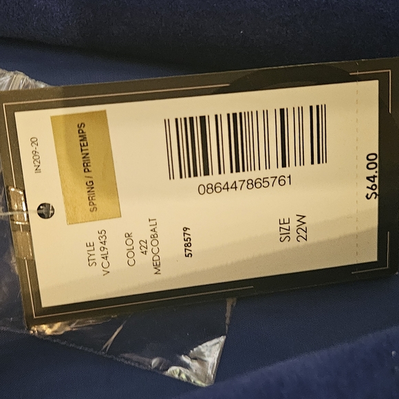 Investments Royal Blue Jacket - Picture 3 of 4